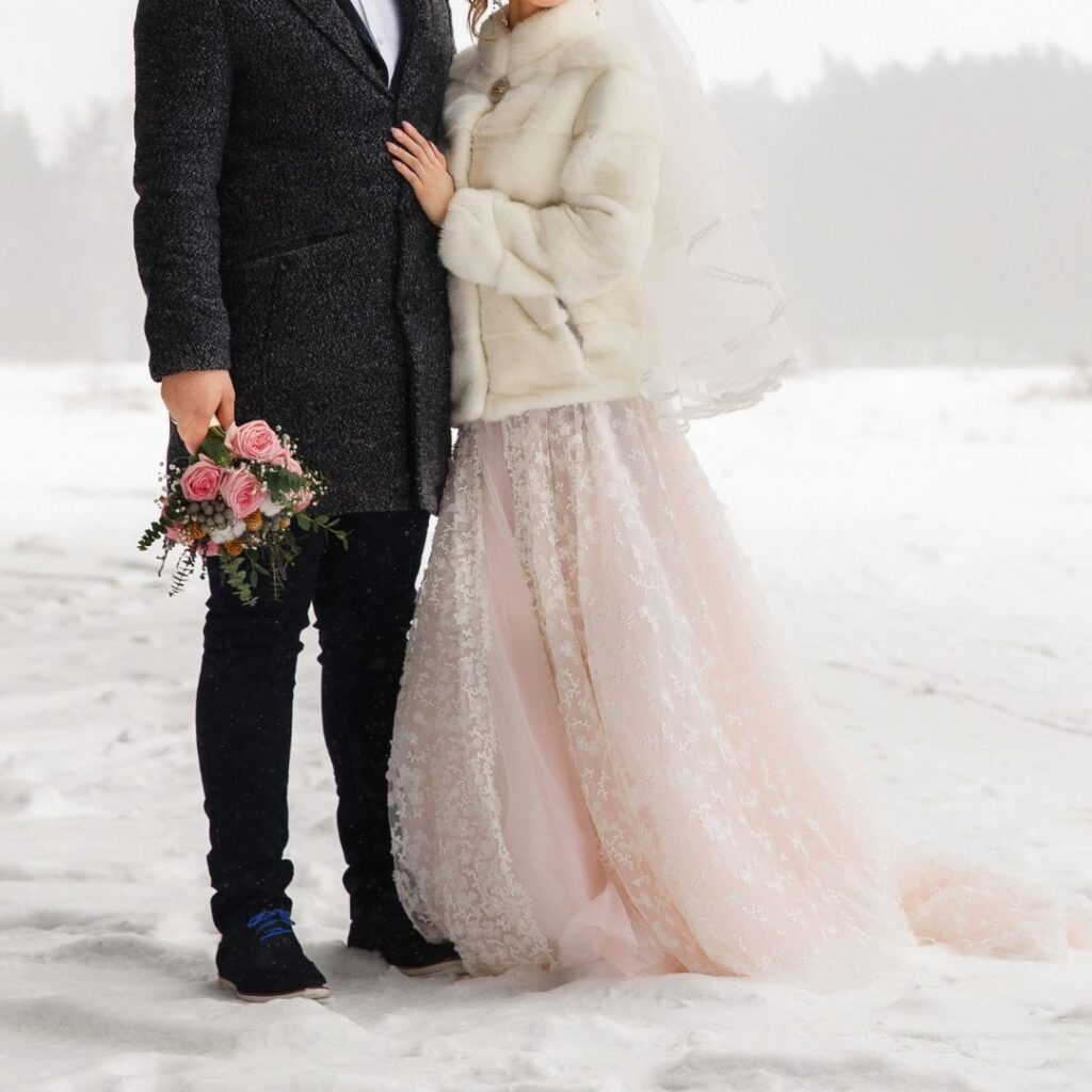 winter wedding trends - bridal 